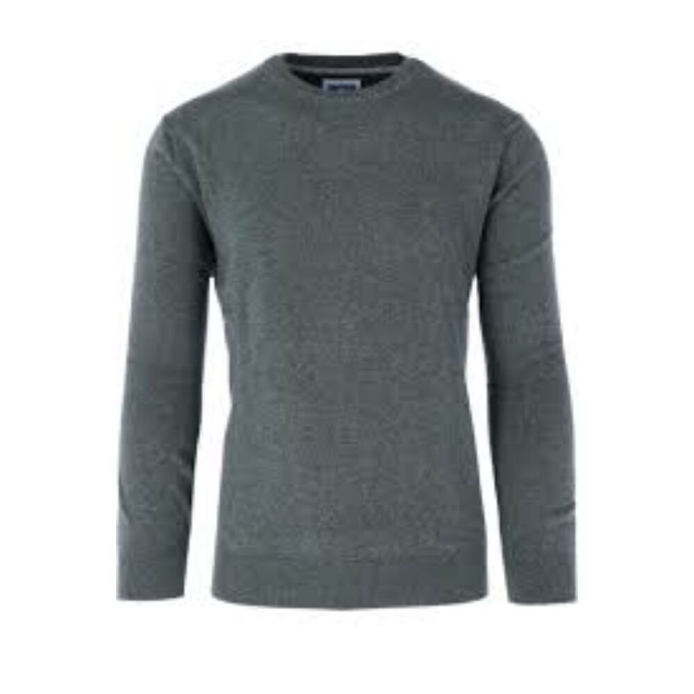 Cherokee Gray Long Sleeve V-Neck Shirt 100% Cotton Women's X-Large